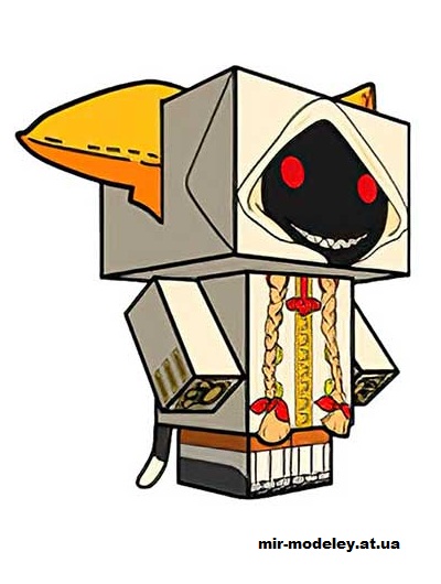 №16075 - Taokaka (cubeecraft) из бумаги