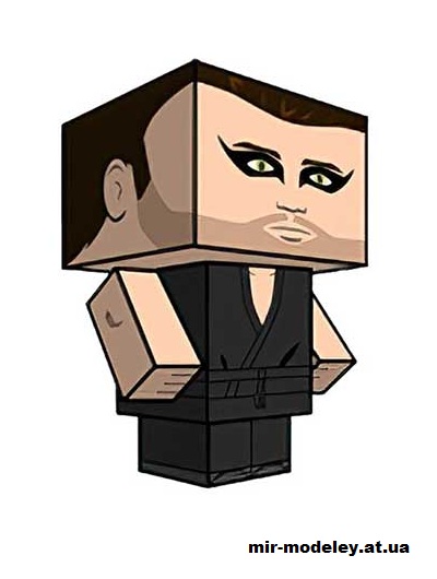 №16037 - HNightman (cubeecraft) из бумаги