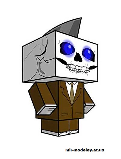 №16069 - Geoff Peterson (cubeecraft) из бумаги
