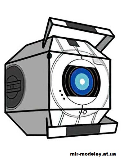 №16017 - Wheatley (cubeecraft) из бумаги