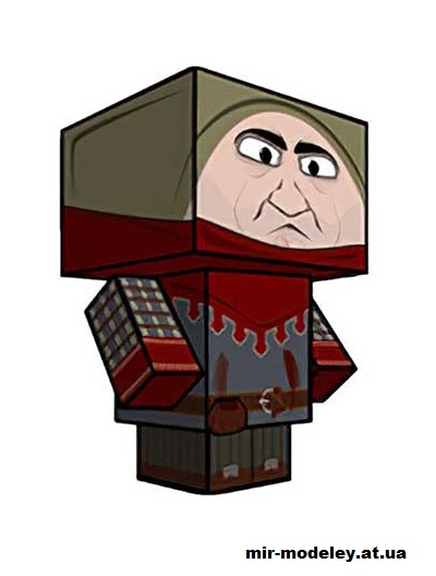 №16040 - Torturer (cubeecraft) из бумаги