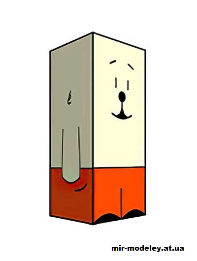 №16034 - Phillipe (cubeecraft) из бумаги