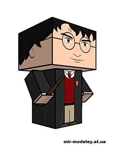 №16027 - Harry Potter (cubeecraft) из бумаги