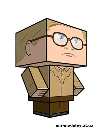 №16024 - Bubbles (cubeecraft) из бумаги