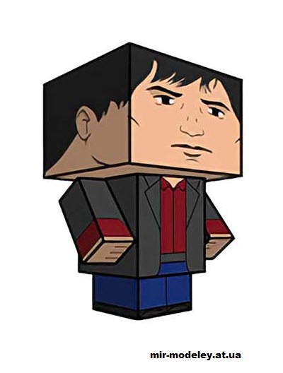 №16136 - Dylan Dog (cubeecraft) из бумаги
