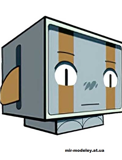 №16154 - Balrog (cubeecraft) из бумаги