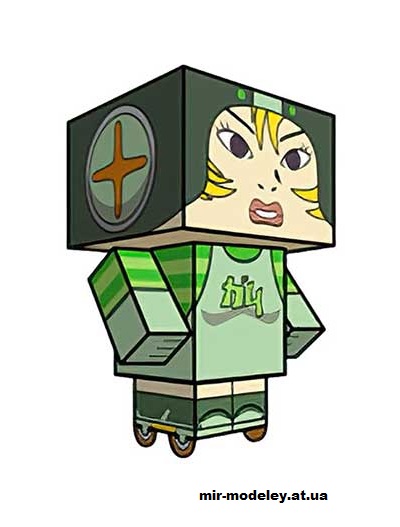 №16186 - Gum (cubeecraft) из бумаги