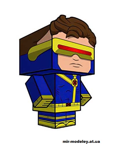 №16131 - Cyclops (cubeecraft) из бумаги