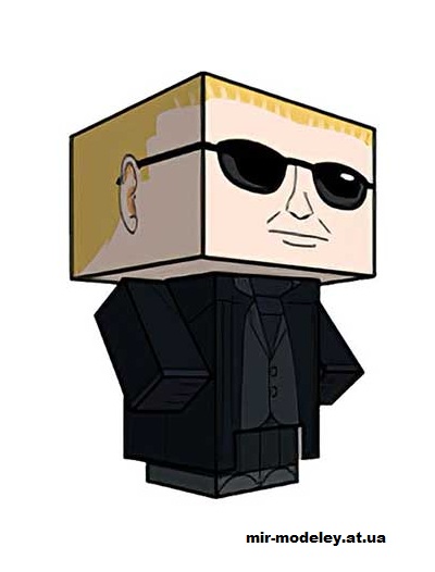 №16172 - Albert Wesker (Infected) (cubeecraft) из бумаги