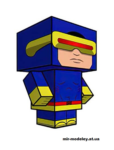 №16130 - Cyclops (classic) (cubeecraft) из бумаги