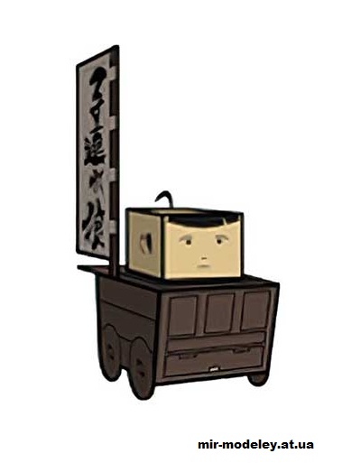 №16180 - Daigoro (Cub) (cubeecraft) из бумаги