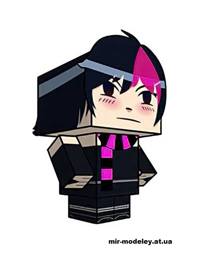 №16150 - Knives Chau (cubeecraft) из бумаги