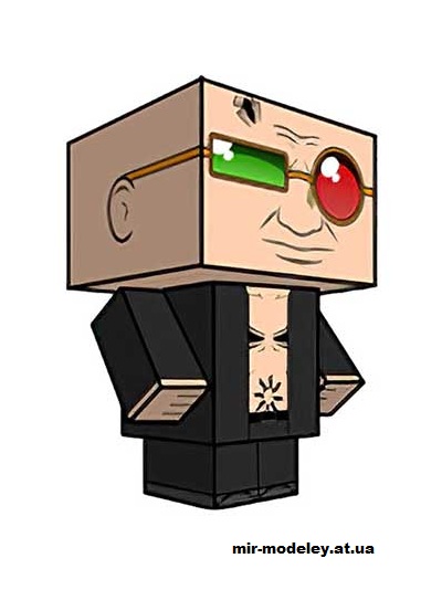 №16152 - Spider Jerusalem (cubeecraft) из бумаги