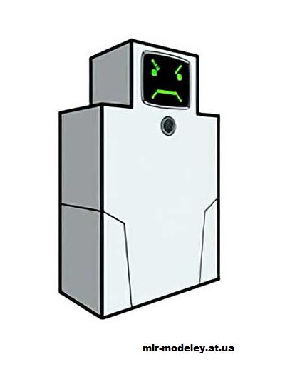 №16097 - Jailbot (cubeecraft) из бумаги