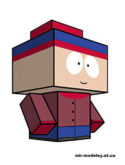 №16159 - Stan Marsh (cubeecraft) из бумаги