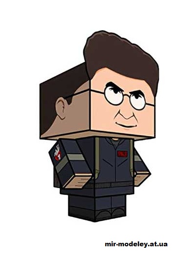 №16121 - Egon Spengler (GB2 ver) (cubeecraft) из бумаги
