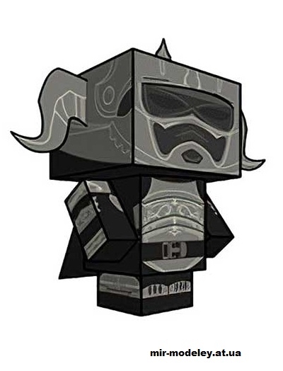 №16169 - Judge Magister Gabranth (cubeecraft) из бумаги