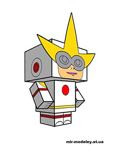 №16114 - Max Guy (cubeecraft) из бумаги