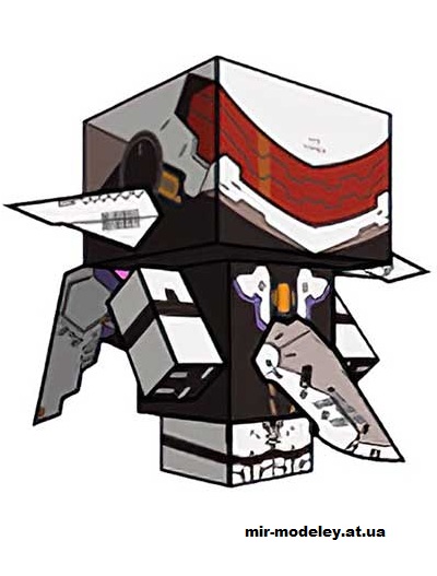 №16237 - Vic Viper (cubeecraft) из бумаги