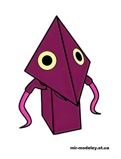 №16211 - Shamshel (cubeecraft) из бумаги