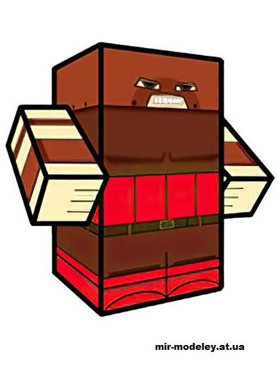 №16277 - Juggernaut (cubeecraft) из бумаги