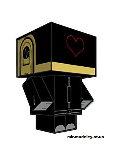 №16199 - Guy-Manuel de Homem-Christo (cubeecraft) из бумаги