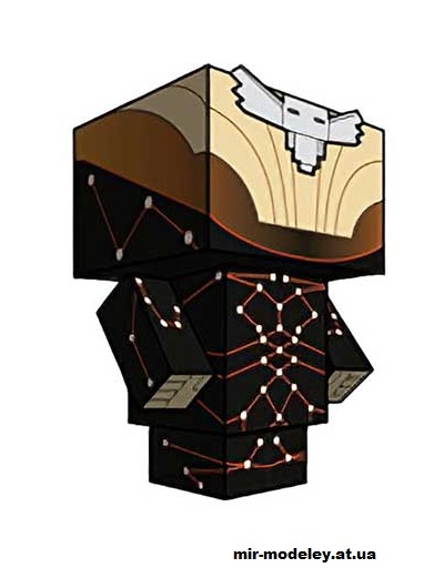 №16239 - Inhert (cubeecraft) из бумаги