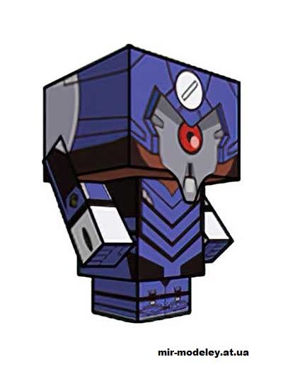 №16216 - EVA-00 (cubeecraft) из бумаги