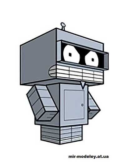№16282 - Flexo (cubeecraft) из бумаги
