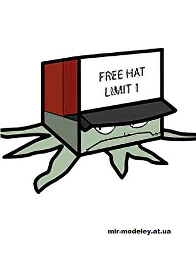 №16278 - Early Cuyler (cubeecraft) из бумаги