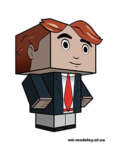 №16274 - Tim (cubeecraft) из бумаги