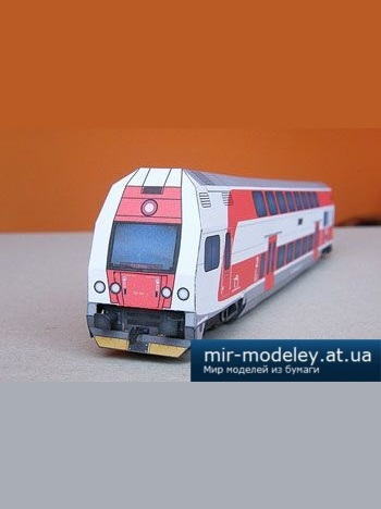 №1603 - Riadiaci vozen PushPull [Fifik] из бумаги