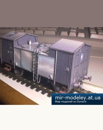 №1612 - Вагон Carro Vof [Fabrizio Prudenziati] из бумаги