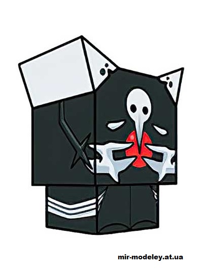 №16348 - Sachiel (The 3rd Angel) (cubeecraft) из бумаги