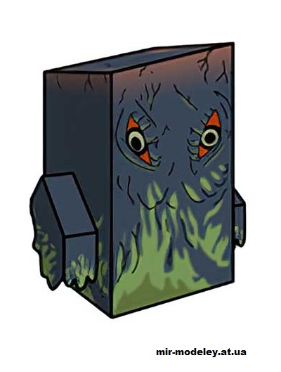 №16339 - Hedorah (cubeecraft) из бумаги