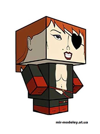 №16298 - Molotov (cubeecraft) из бумаги