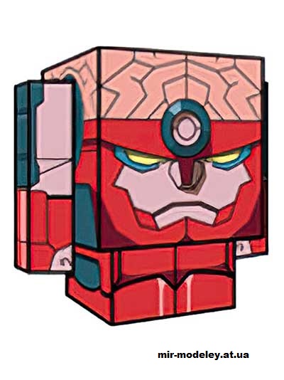 №16343 - Lagann (cubeecraft) из бумаги