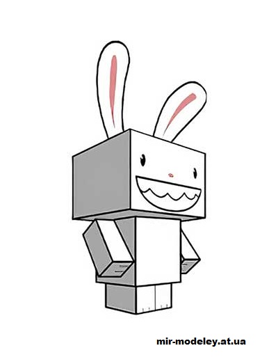 №16331 - Max (cubeecraft) из бумаги