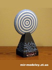 №16400 - Tron's Identity Disc (Трон) из бумаги