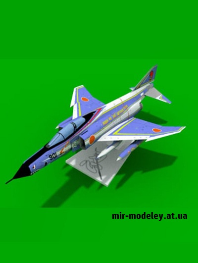 №16486 - McDonnell Douglas F-4 Phantom II (Eastern Toy Box / Saturn) из бумаги