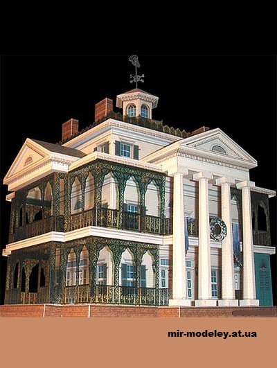 №16405 - New Orleans Square (Haunted Dimensions) из бумаги