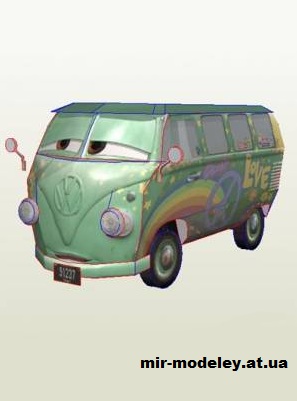 №16436 - Fillmore (Webdude) из бумаги