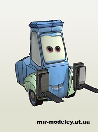 №16442 - Гвидо / Guido (Webdude) из бумаги