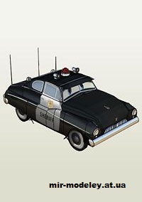 №16441 - Шериф / Sheriff (Webdude) из бумаги