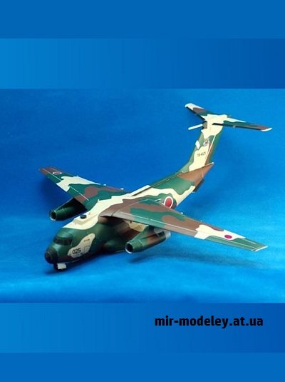 №16495 - Kawasaki C-1 (Eastern Toy Box / Saturn) из бумаги