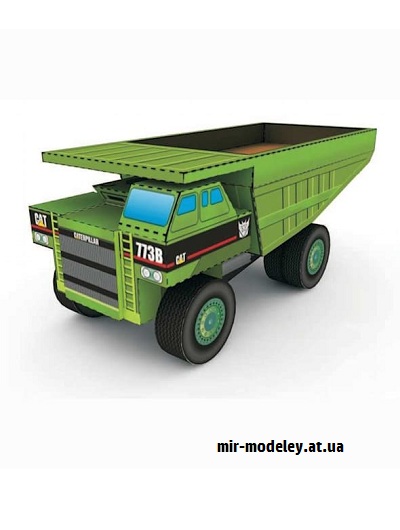 №16562 - Трансформер Лонг Хоул (Hobikitkertas) из бумаги