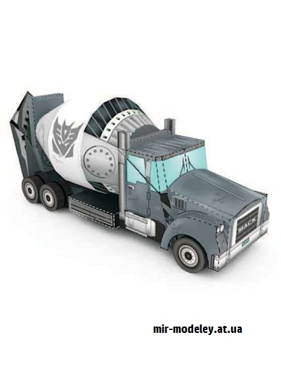 №16566 - Трансформер Миксмастер (Hobikitkertas) из бумаги