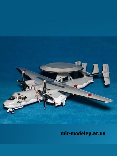 №16497 - Grumman E-2C Hawkeye (Eastern Toy Box / Saturn) из бумаги