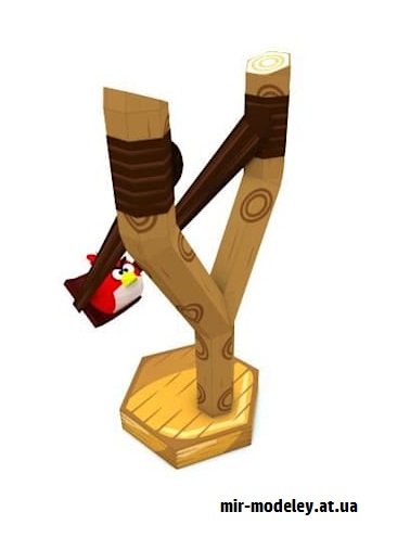 №16549 - Рогатка (Hobikitkertas) из бумаги