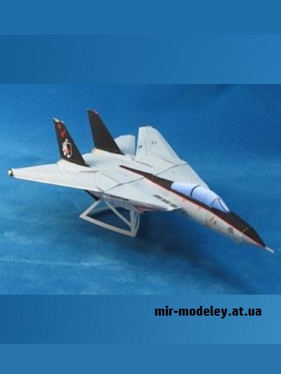 №16494 - Grumman F-14 Tomcat (Eastern Toy Box / Saturn) из бумаги